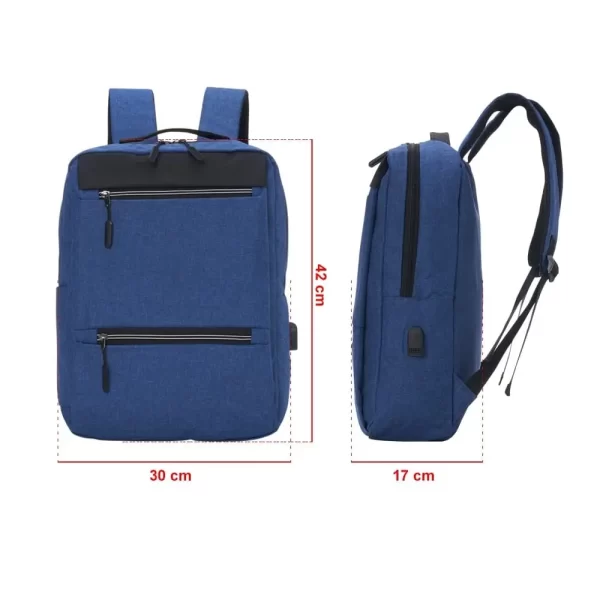 Mochila de Nylon USB 21L REF 01326 - Image 5